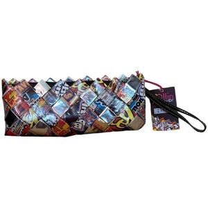 Nahui Ollin Arm Candy For Hershey Candy Wrap Clutch Wristlet NWT